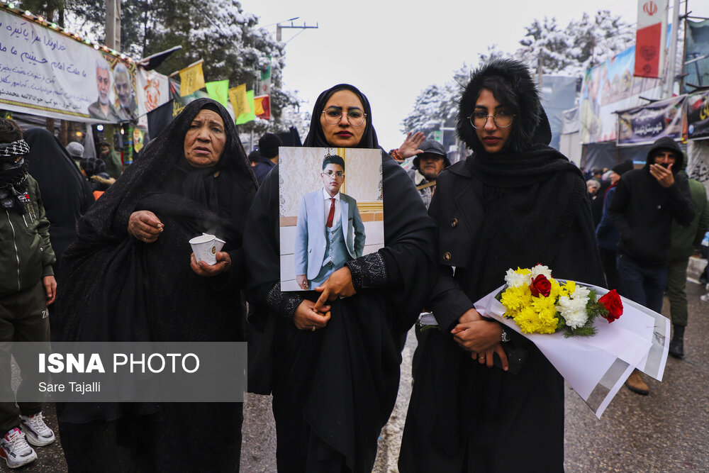 مراسم پنجمین سالگرد شهادت حاج قاسم سلیمانی در کرمان
