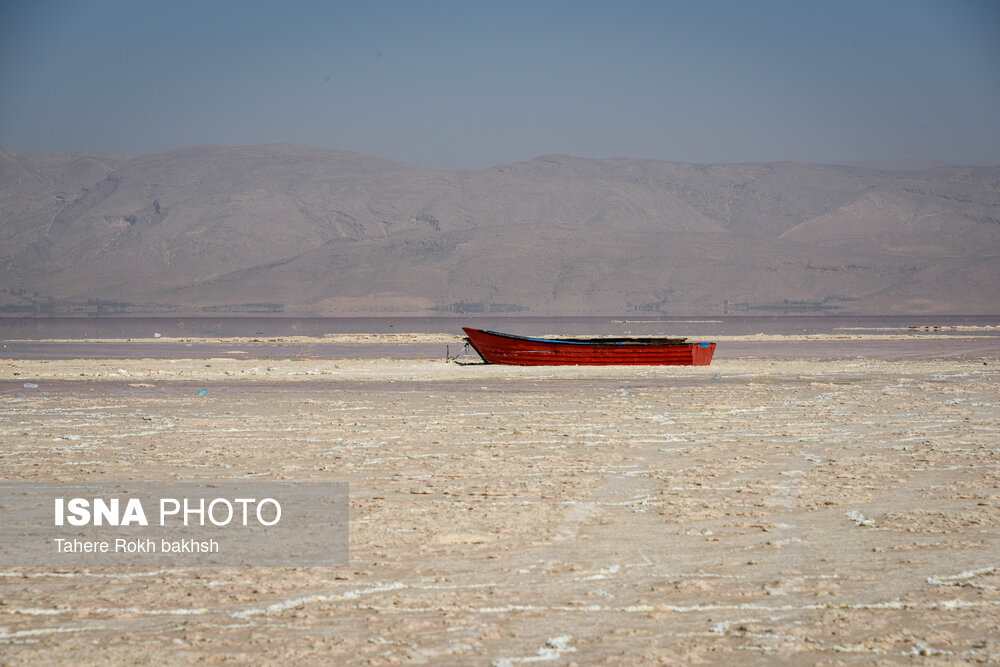 خشک شدن دریاچه مهارلو
