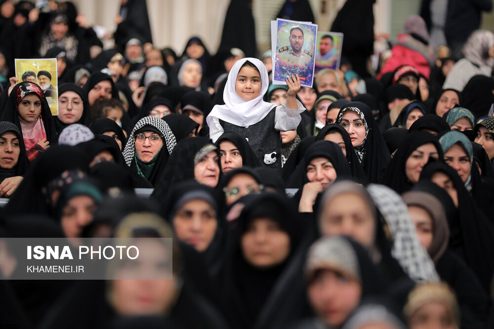 دیدار خانواده شهدای اقتدار با رهبر انقلاب
