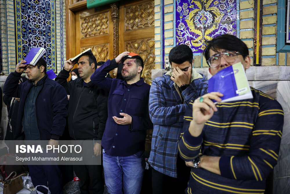 شب نوزدهم ماه مبارک رمضان در حرم مطهر رضوی