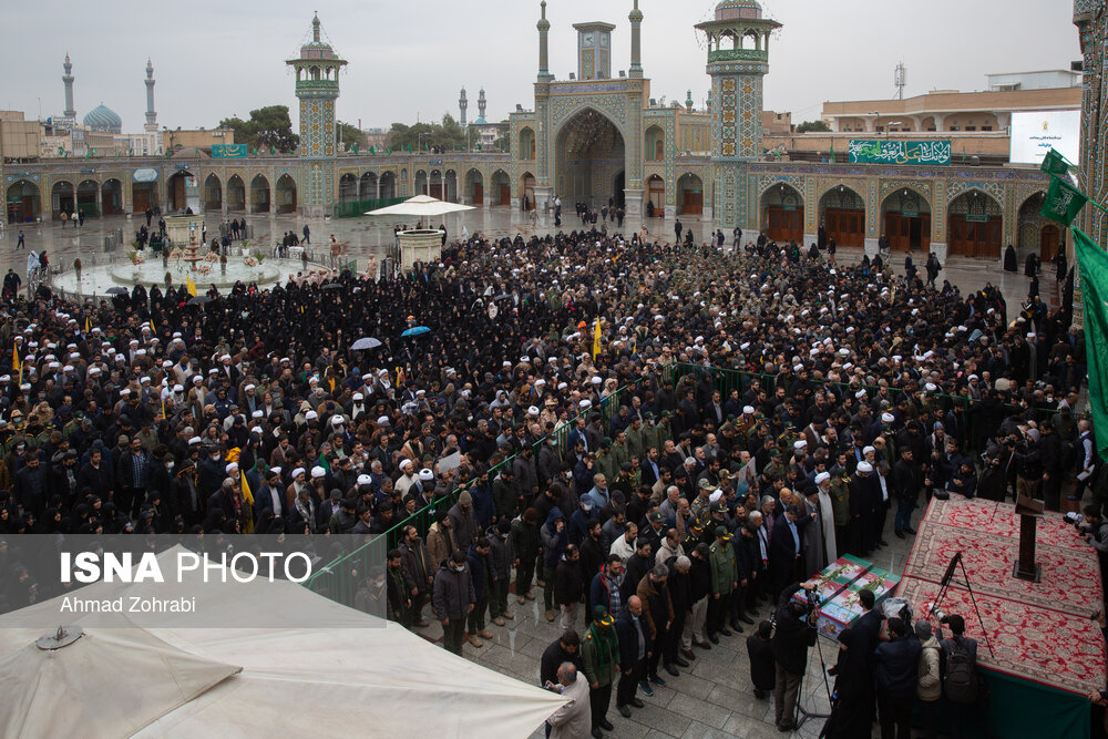 تشییع و تدفین شهدای مدافع حرم