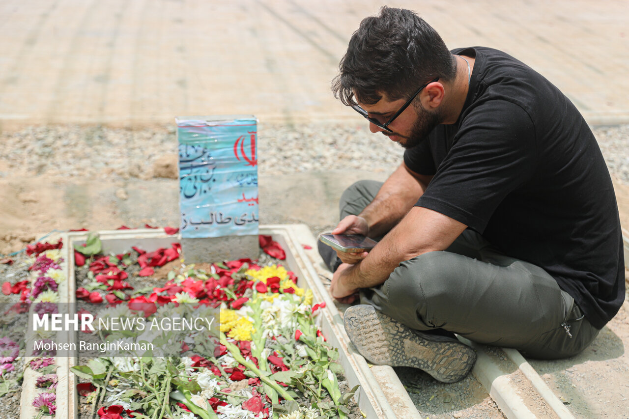 تشییع ‌پیکر شهدای تعرض رژیم اشغالگر صهیونیستی به ایران