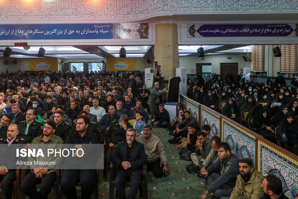 مراسم گرامیداشت شهدای نیروی هوافضای سپاه