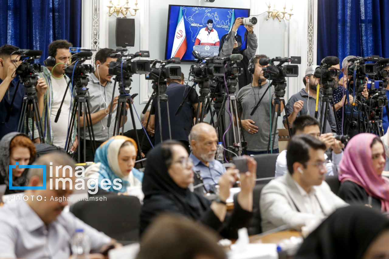 نشست خبری سخنگوی وزارت امور خارجه