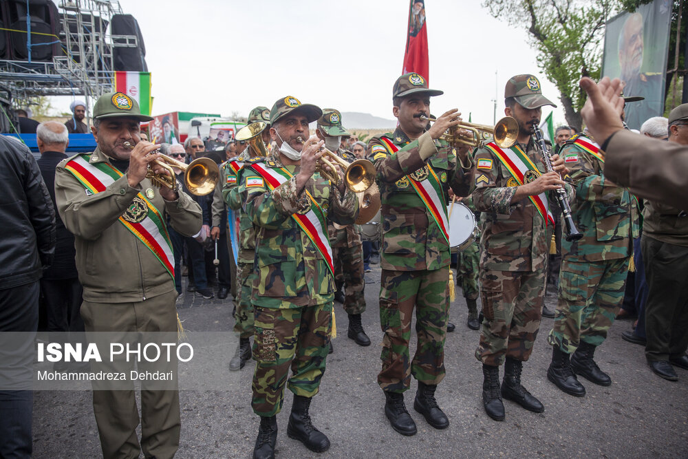 تشییع پیکر مطهر سرلشکر «مجید خادمی» 