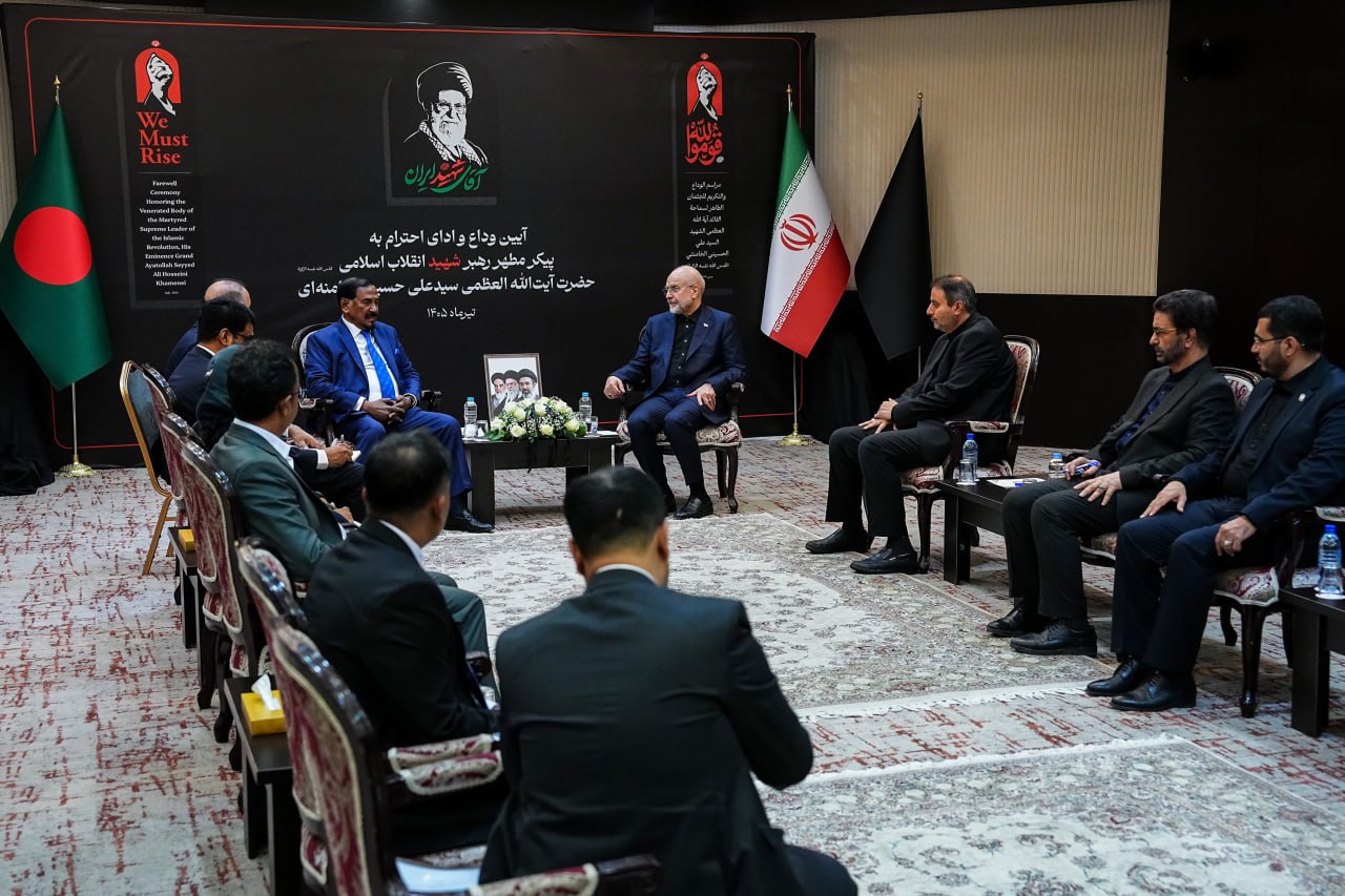 دیدار رئیس مجلس بنگلادش با قالیباف