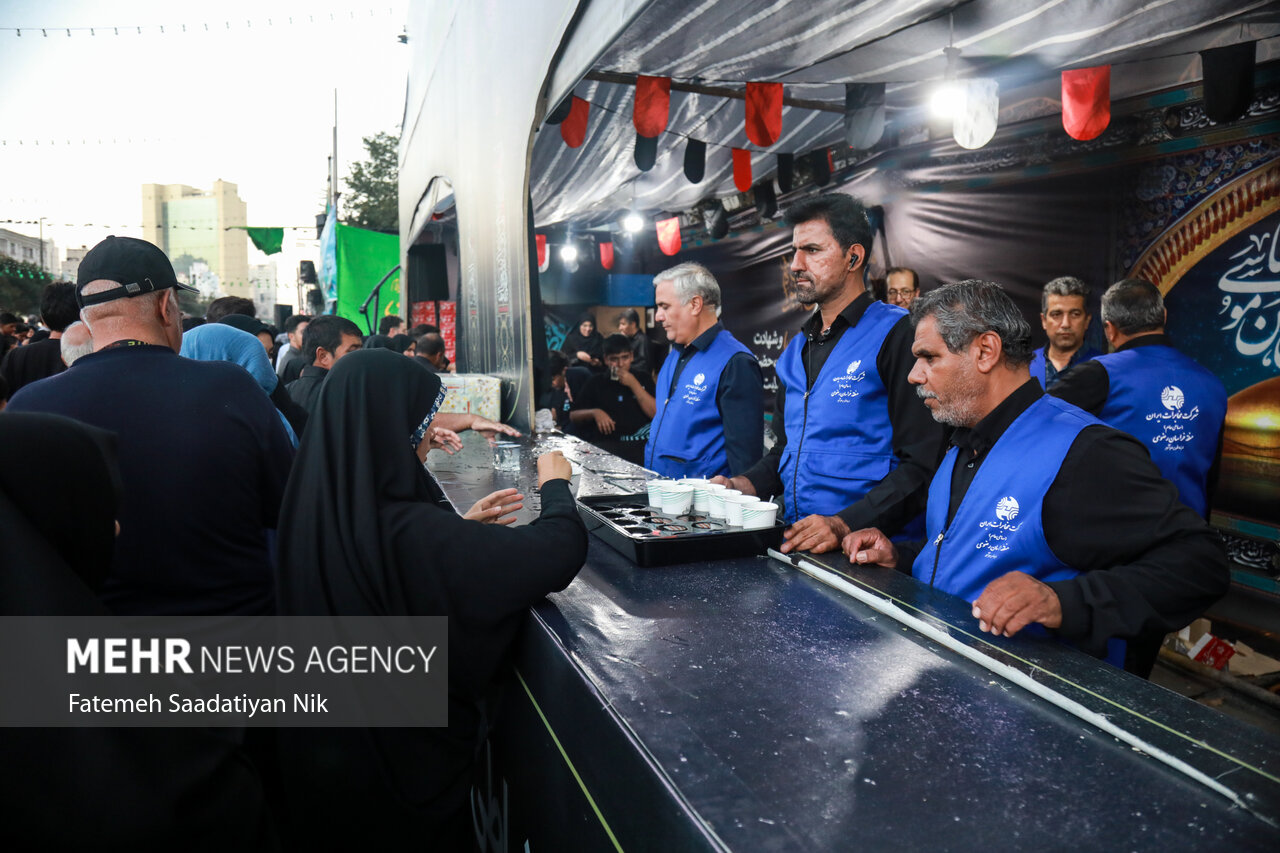 موکب‌های پذیرایی از زائران رضوی