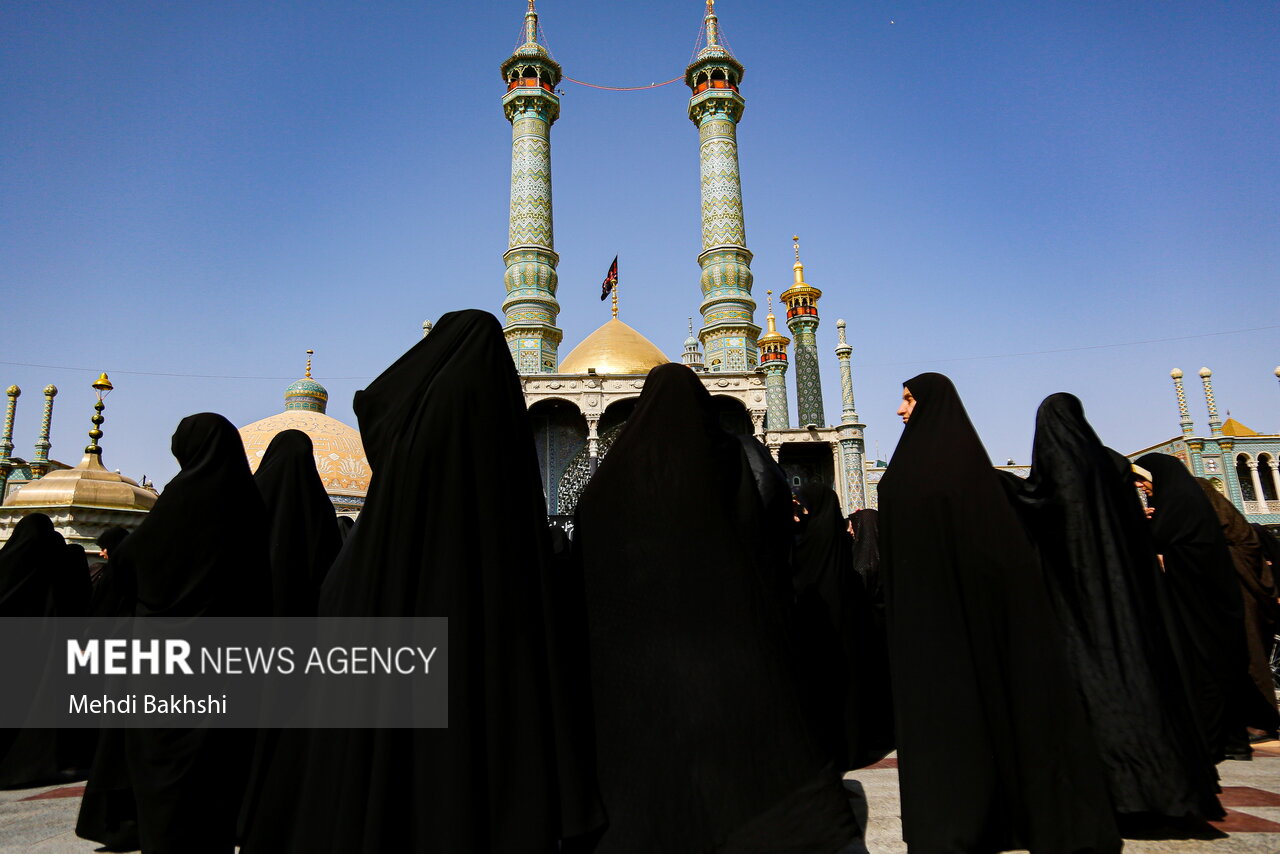  دسته عزاداری خادمین حرم مطهر حضرت معصومه