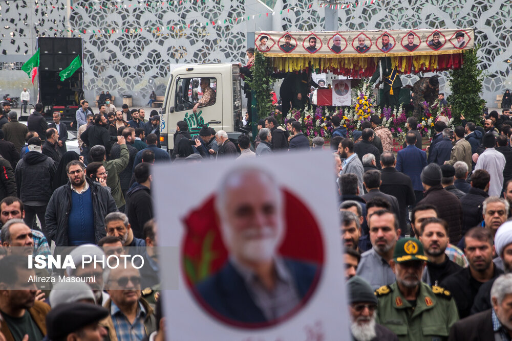مراسم تشییع پیکر شهید مصطفی عبداللهی