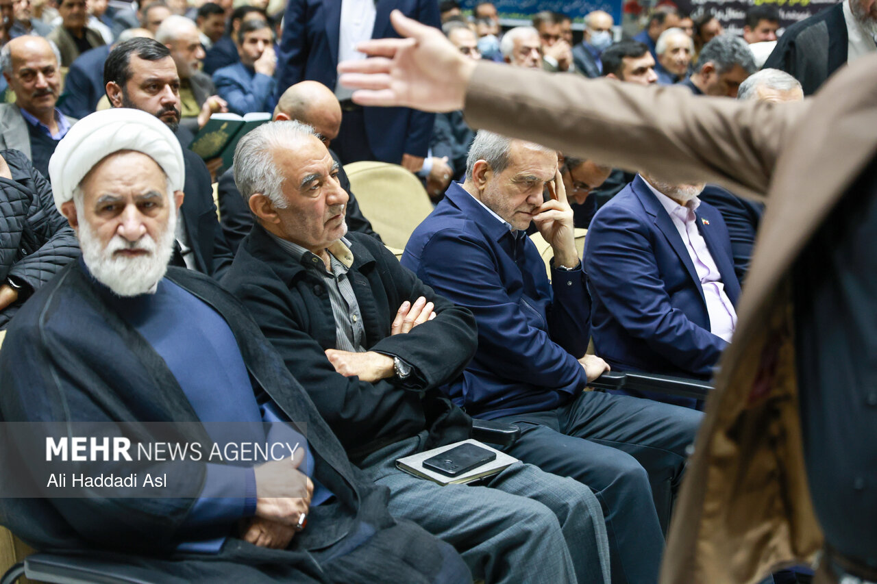 مراسم ترحیم مرحوم محمد قمی