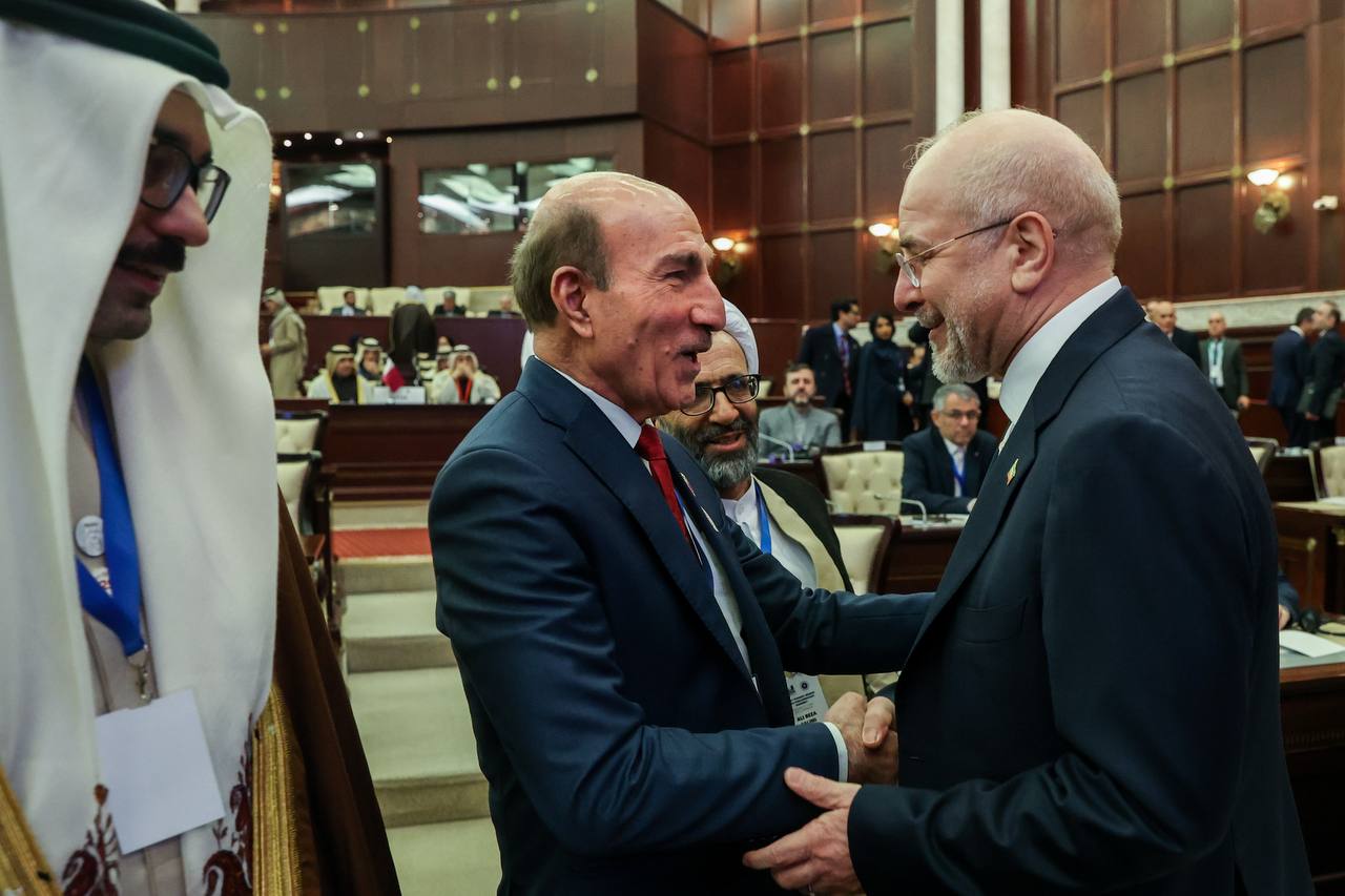 حضور باقر قالیباف در نشست مجمع بین‌المجالس آسیایی