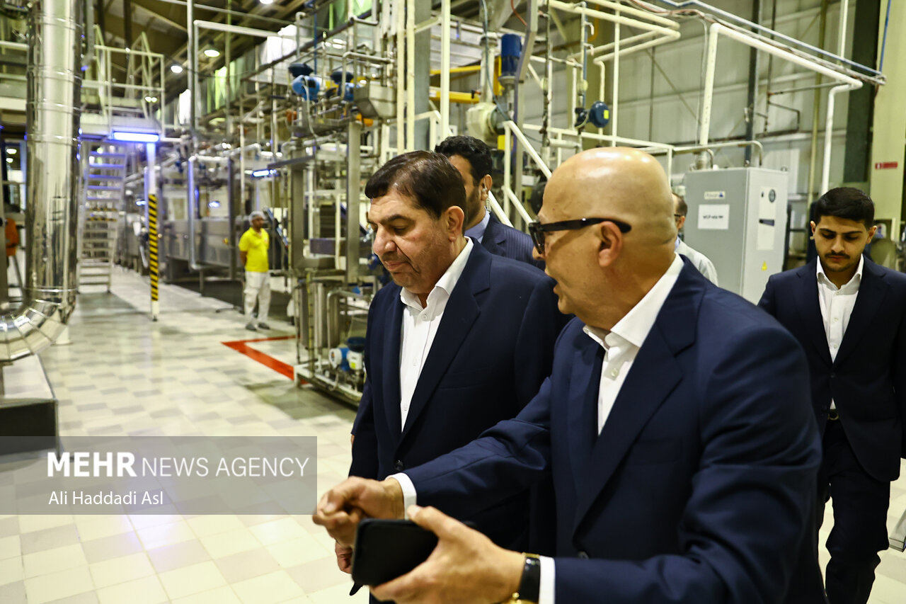 بازدید مخبر از یک مجموعه دانش بنیان تولید مواد غذایی