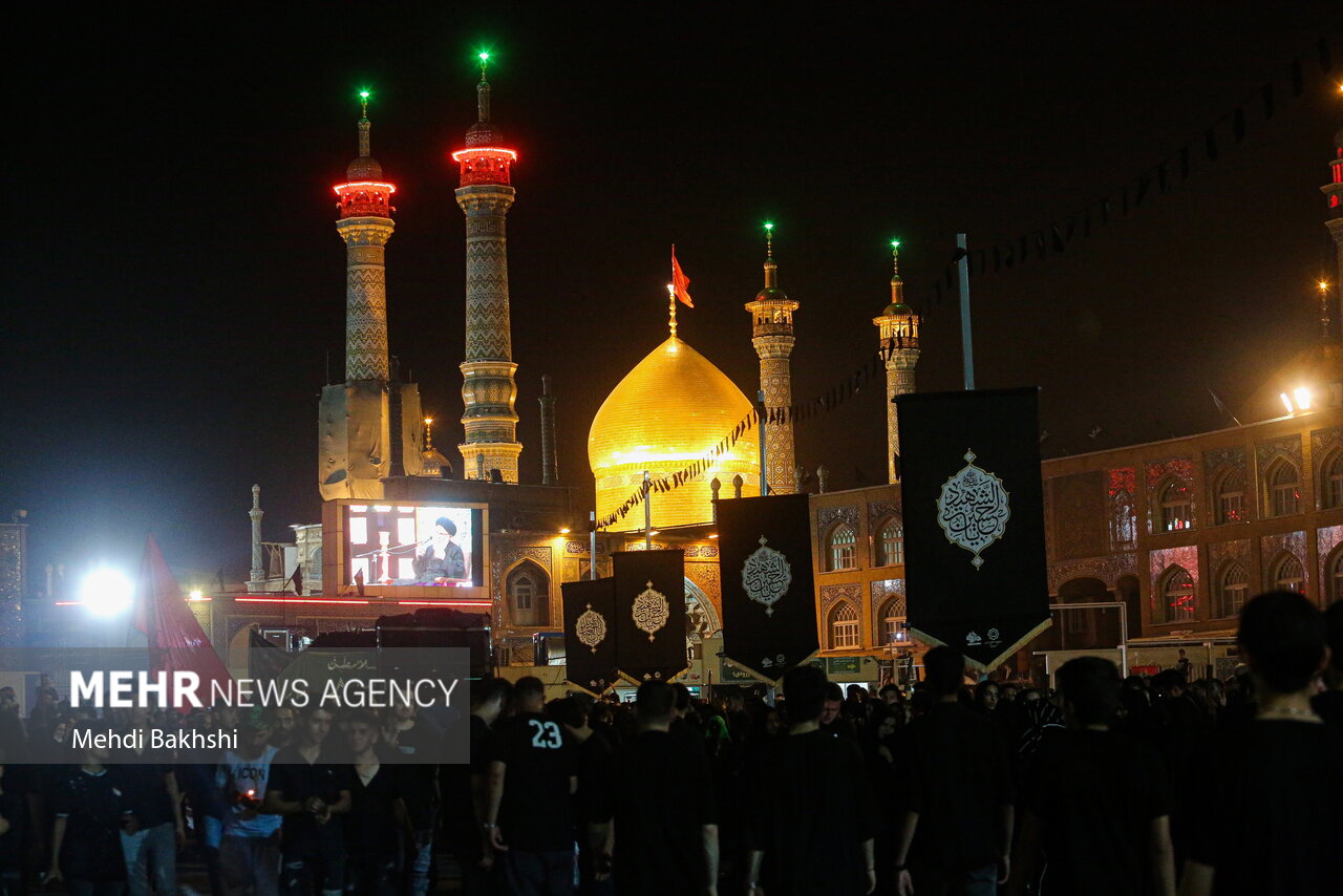 شام غریبان حسینی در قم