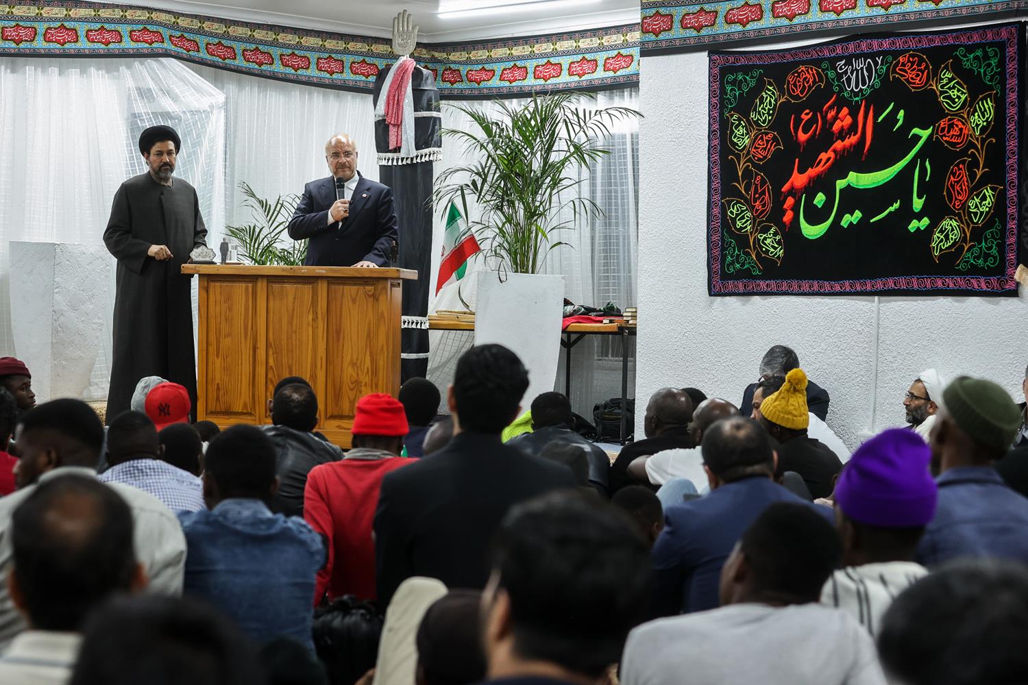 حضور قالیباف در جمع صمیمانه شیعیان آفریقای جنوبی