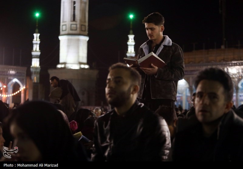  مراسم احیا در مسجدمقدس جمکران