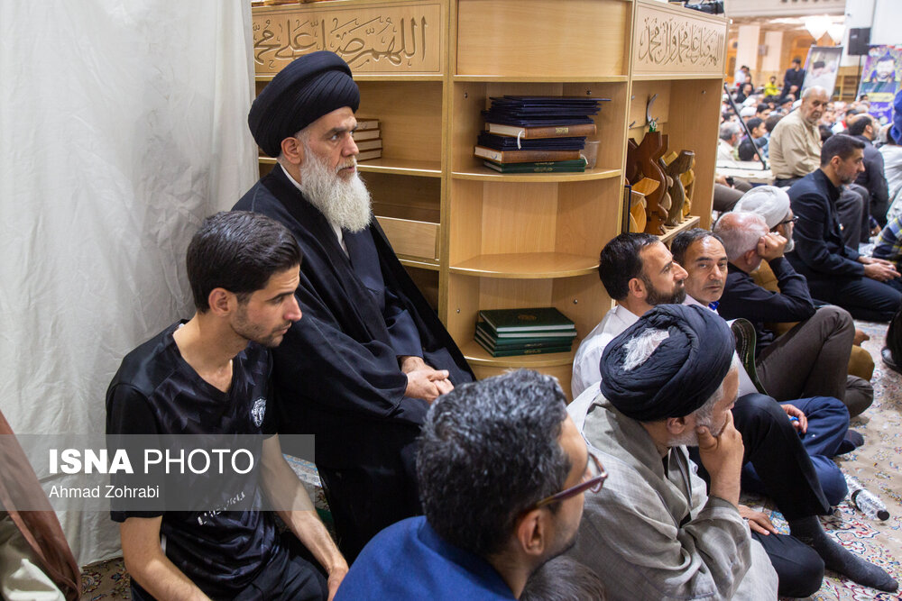 مراسم بزرگداشت شهدای خدمت در حرم حضرت فاطمه معصومه(س)