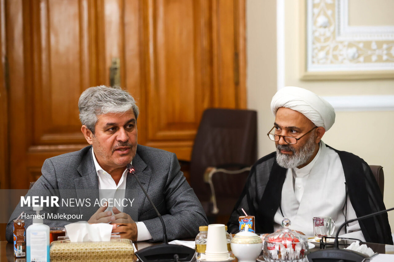 جلسه شورای هماهنگی مجلس با حضور قالیباف