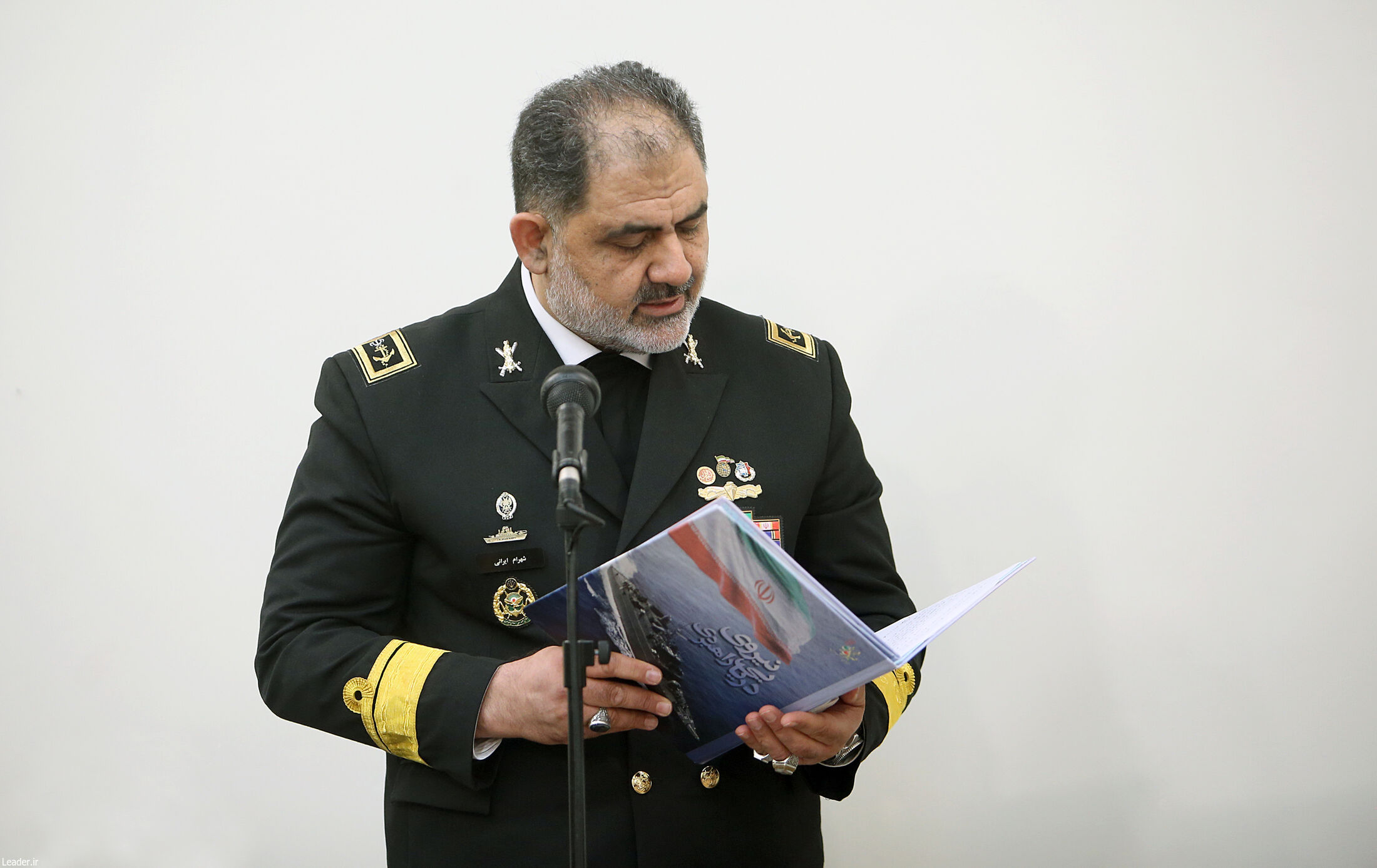 دیدار فرماندهان نیروی دریایی ارتش با رهبر انقلاب