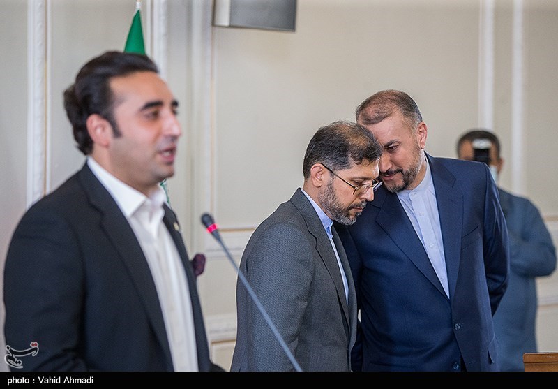 دیدار وزرای خارجه ایران و پاکستان