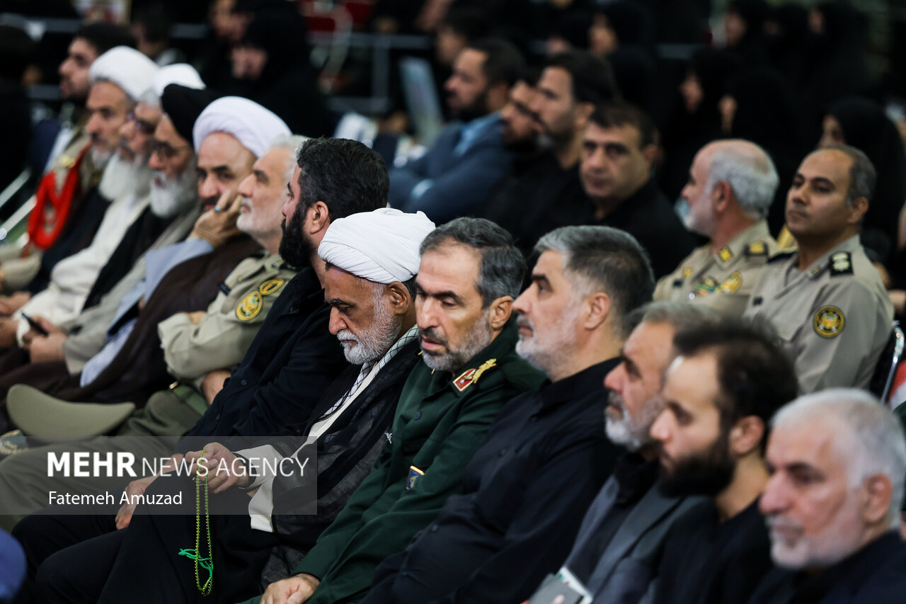 مراسم اربعین شهدای اقتدار ایران