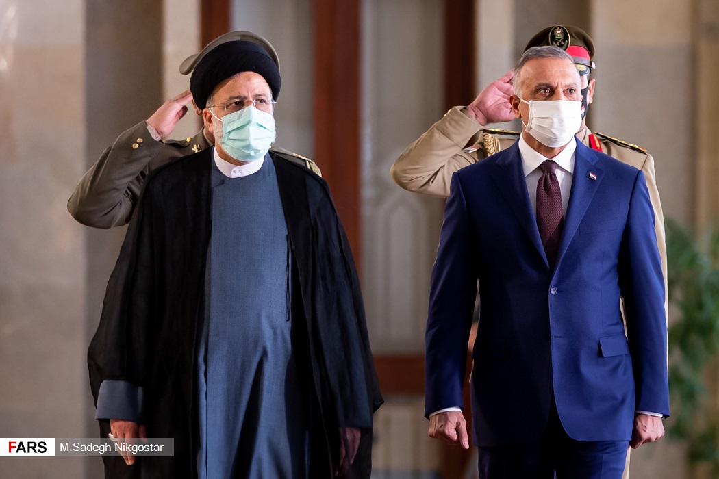 استقبال رسمی رئیس جمهور از نخست وزیر عراق