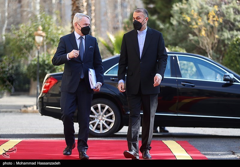 وزرای امور خارجه ایران و فنلاند