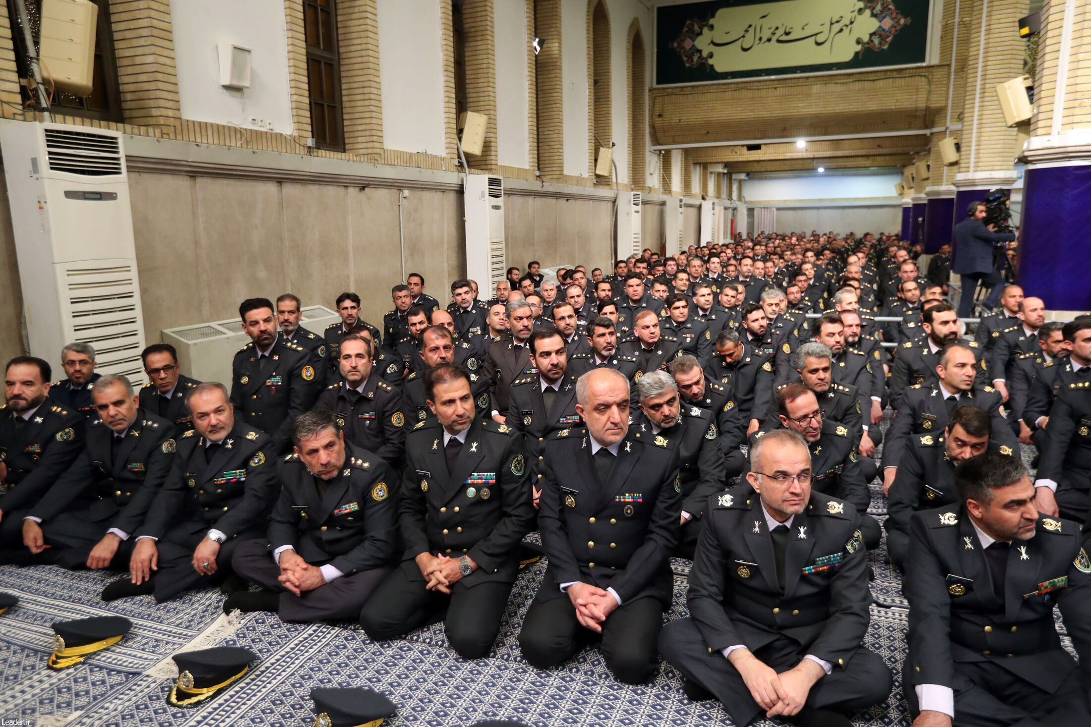 دیدار جمعی از فرماندهان نیروی هوایی با رهبر انقلاب