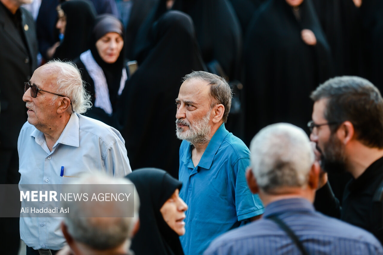 مراسم تشییع پیکر محمد کاسبی