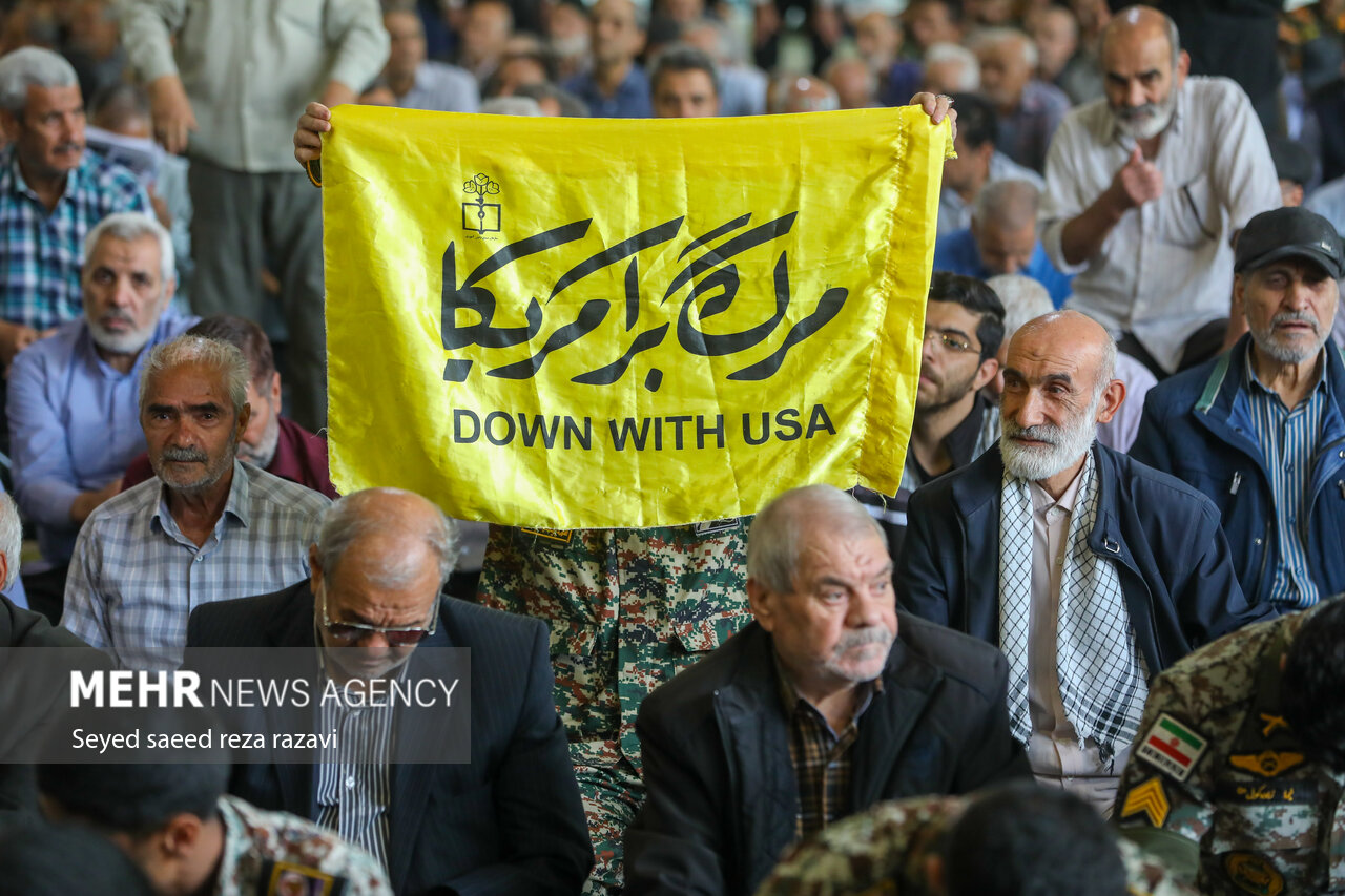 راهپیمایی علیه جنایات رژیم صهیونیستی پس از نماز جمعه در تهران