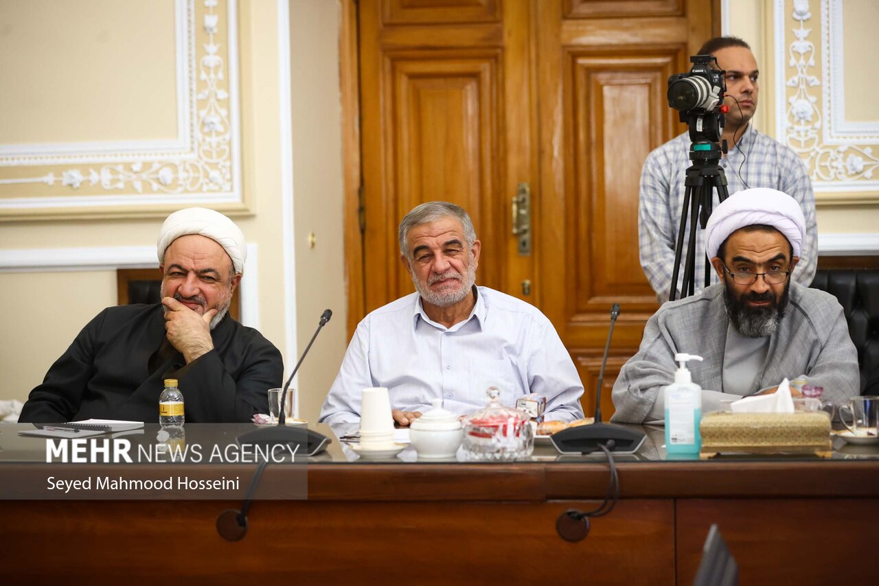 نشست شورای هماهنگی مجلس با حضور قالیباف