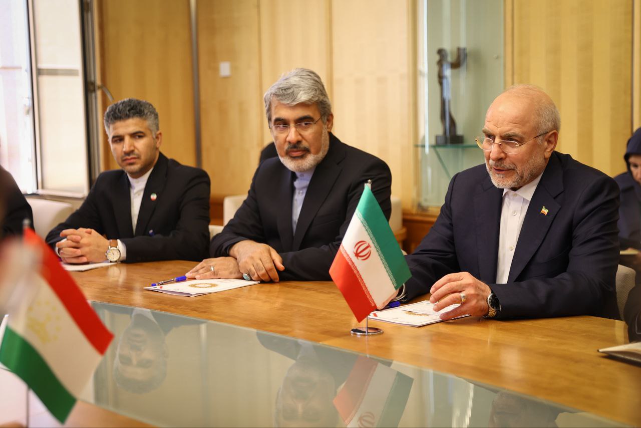 دیدار و نشست قالیباف و هیات پارلمانی