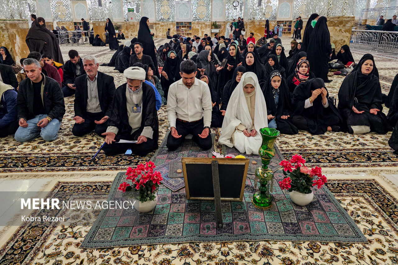 حرم مطهر امام رضا(ع) آستانه اعیاد شعبانیه