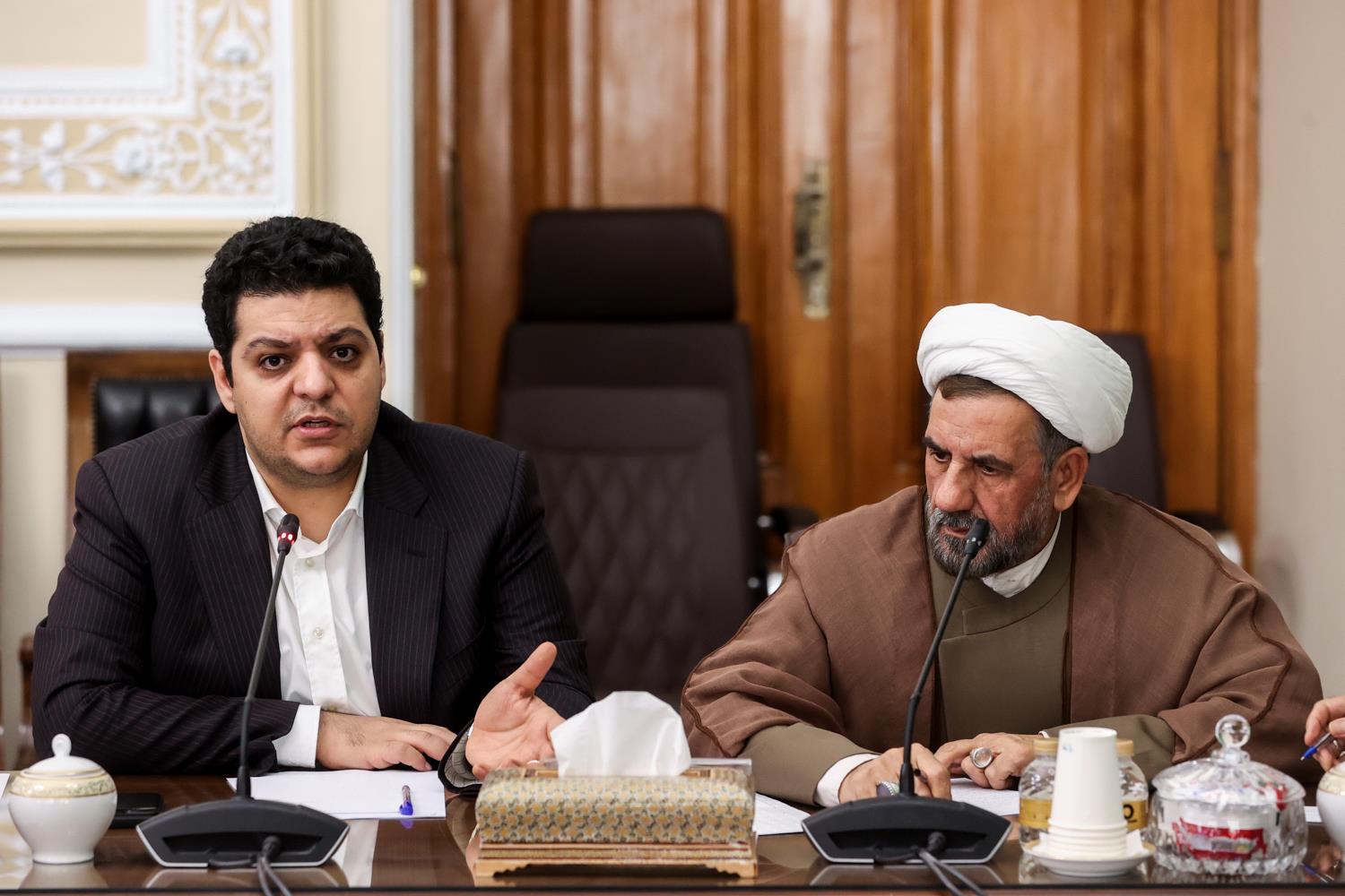 دیدار رئیس و اعضای شورای هماهنگی تبلیغات اسلامی با قالیباف