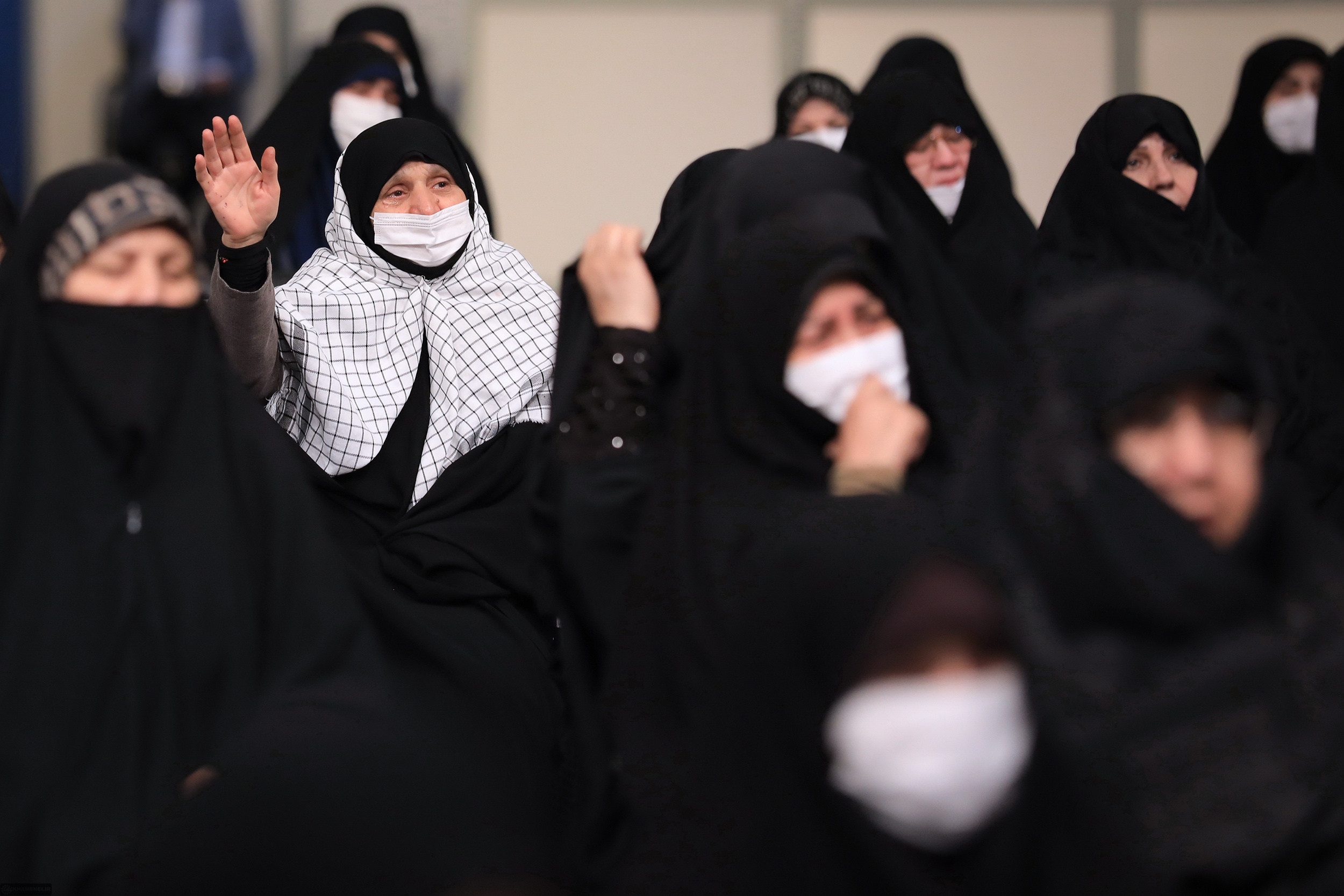 دیدار اعضای کنگره‌ ملی شهدای سبزوار و نیشابور با رهبر انقلاب