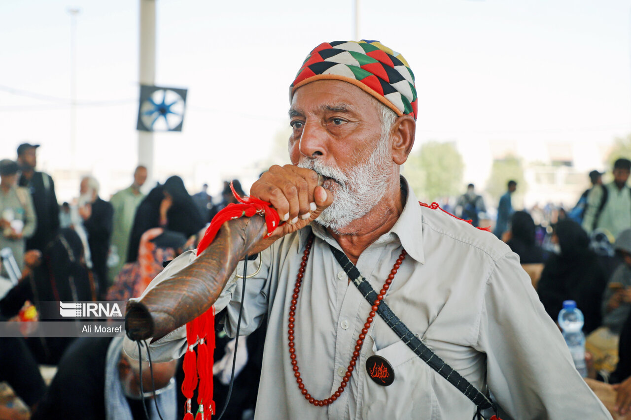 زائران خارجی اربعین در مرز چذابه