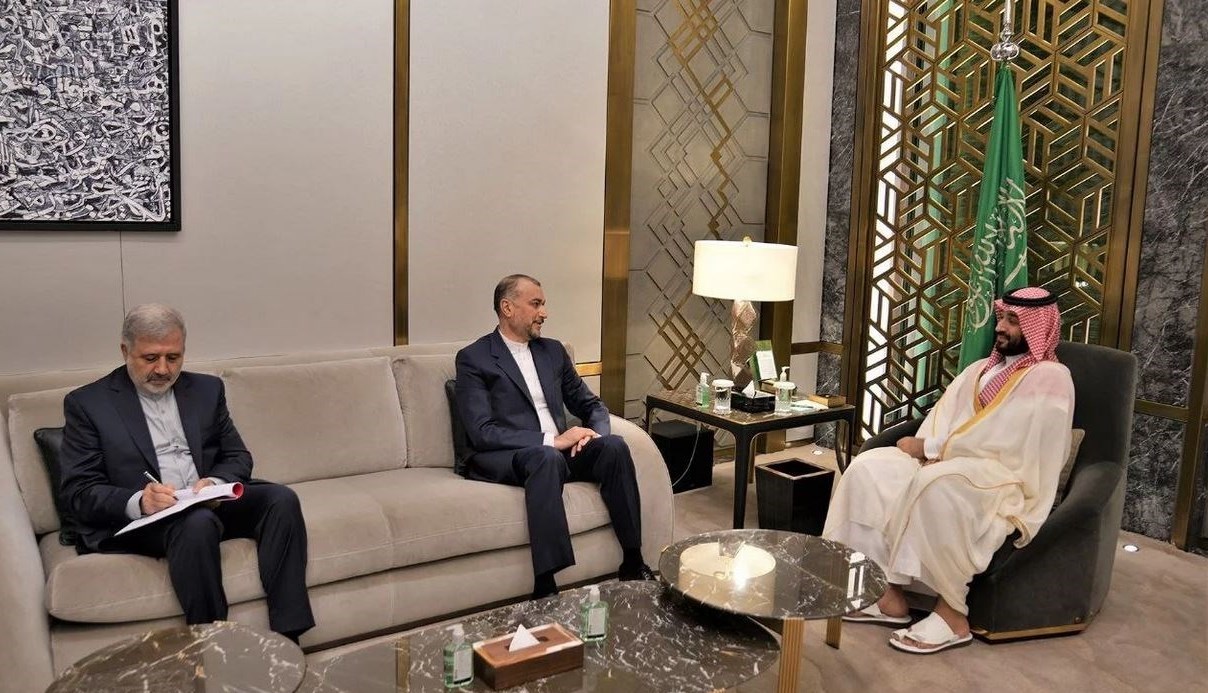  دیدار امیرعبداللهیان و بن سلمان به روایت تصاویر