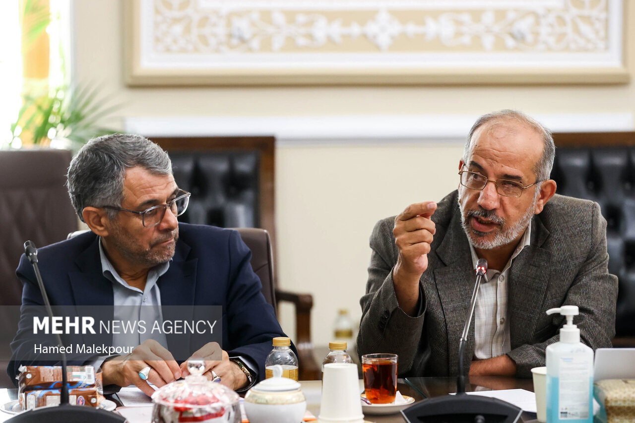 جلسه شورای هماهنگی مجلس با حضور قالیباف