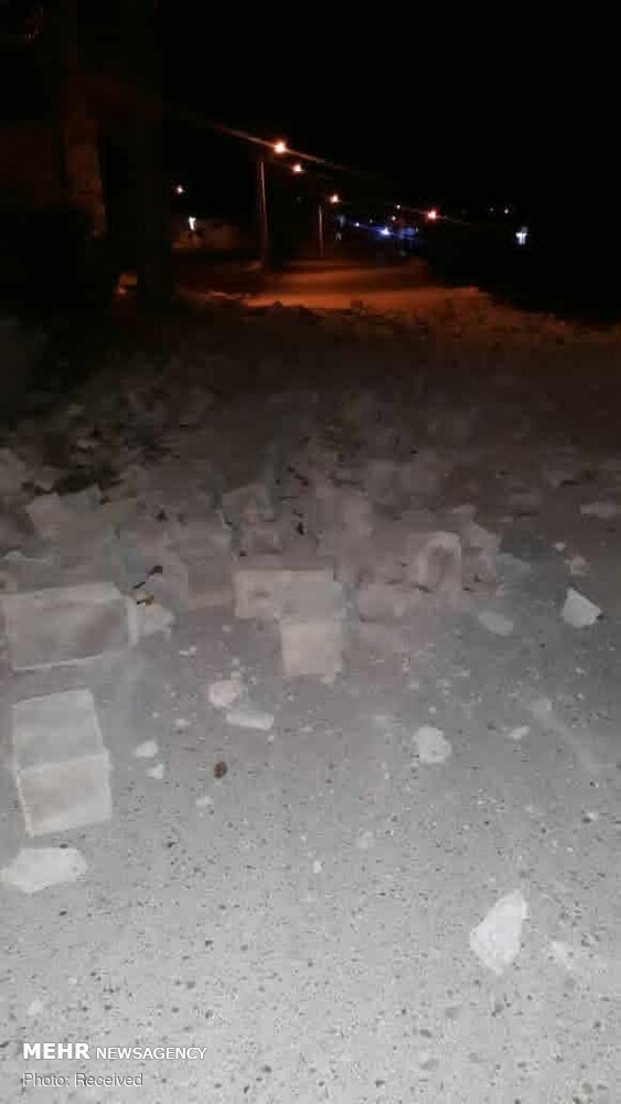 خسارات زلزله ۵.۶ ریشتری در سی سخت 