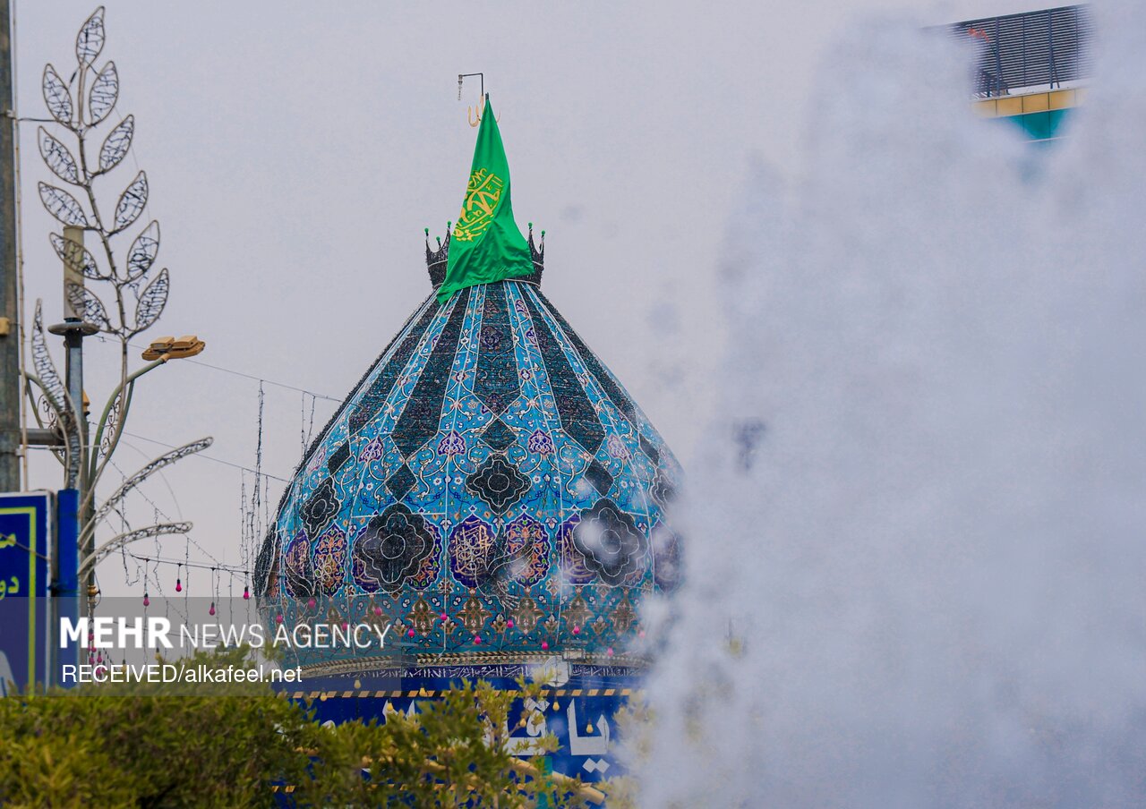 حال و هوای کربلا در شب نیمه شعبان