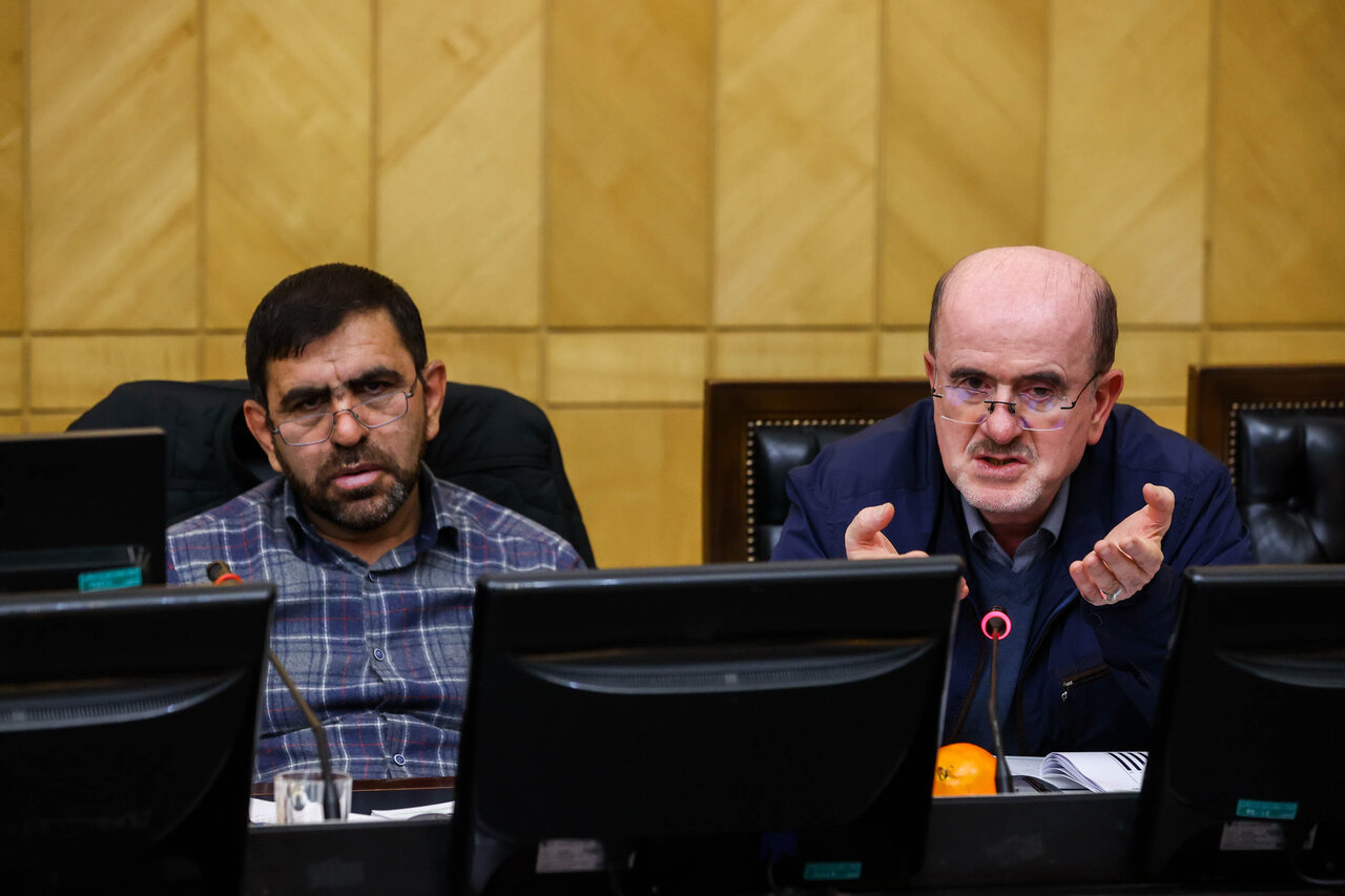 نشست اعضای کمیسیون تلفیق با رئیس مجلس