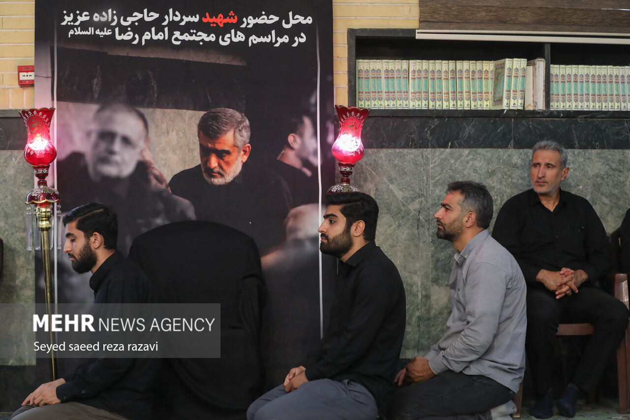 مراسم گرامیداشت اربعین شهدای هوافضای سپاه با حضور قالیباف 