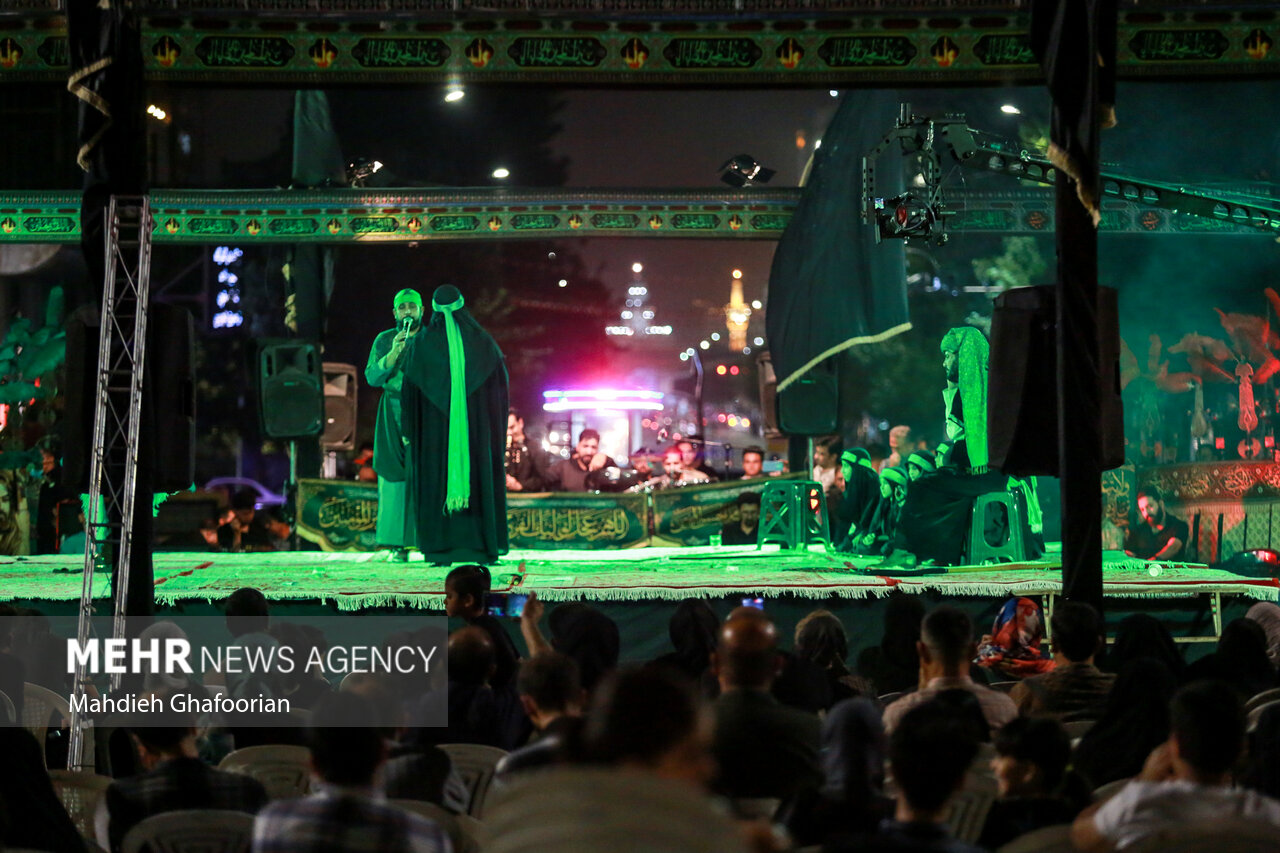 آئین تعزیه‌خوانی در مشهد