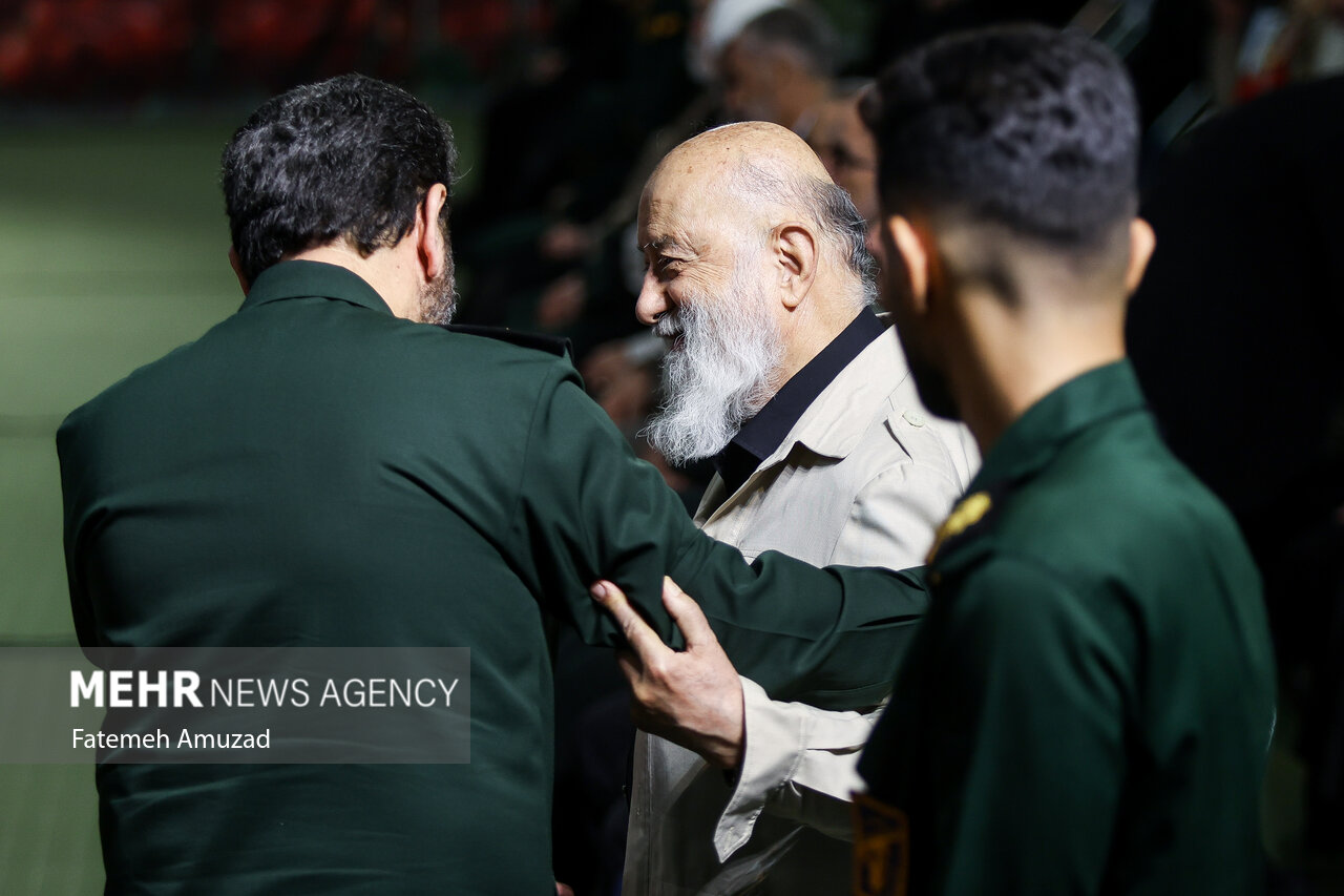 مراسم اربعین شهدای اقتدار ایران