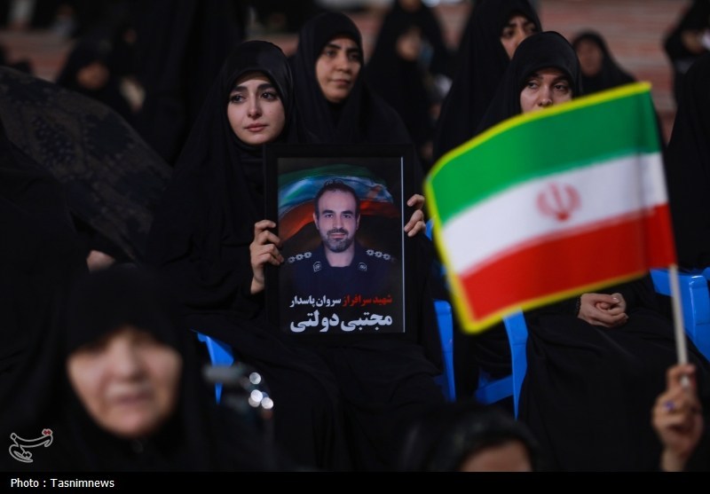 گرامیداشت چهلمین روز شهدای اقتدار در مسجد جمکران