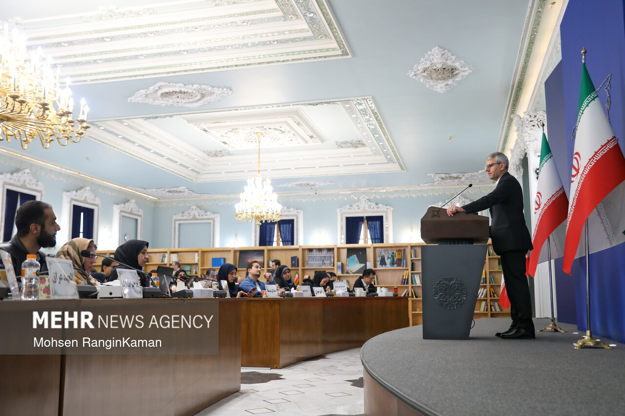 نشست خبری سخنگوی وزارت خارجه