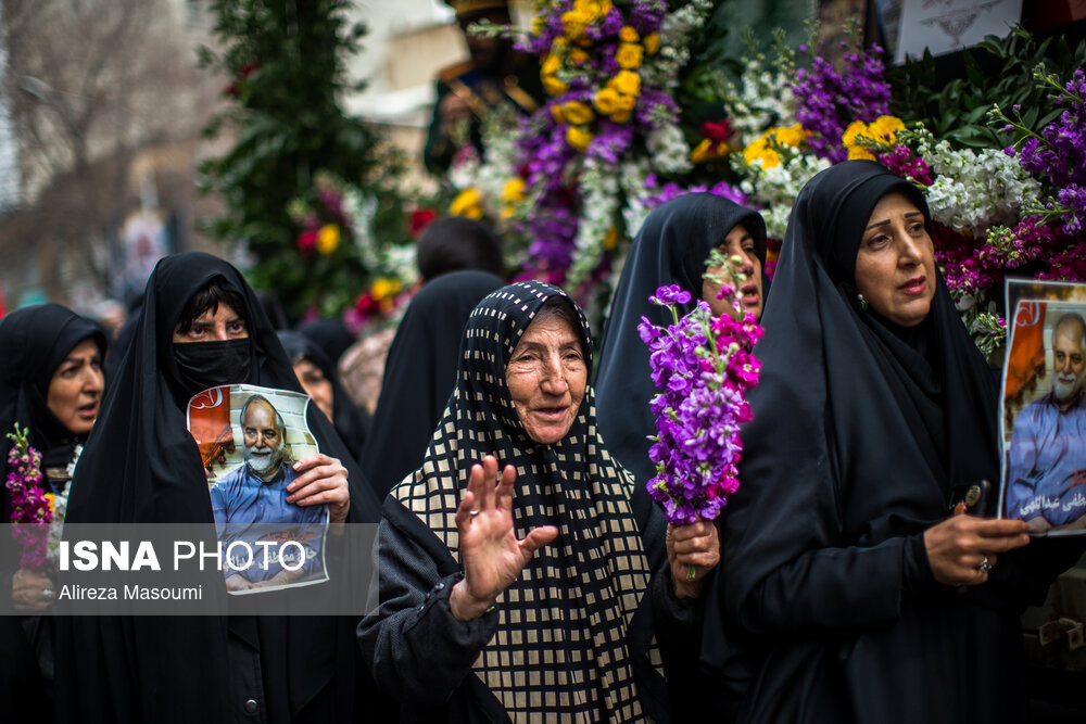 مراسم تشییع پیکر شهید مصطفی عبداللهی