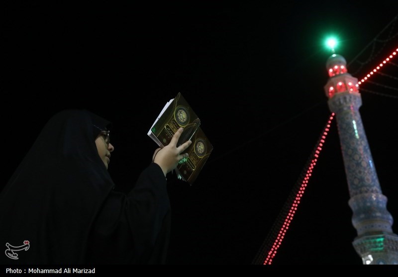  مراسم احیا در مسجدمقدس جمکران