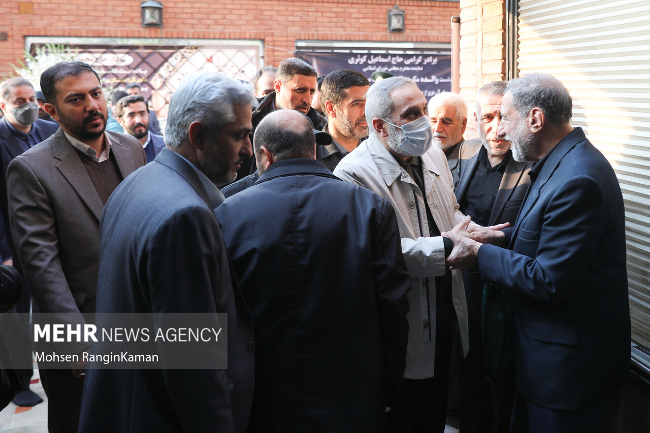 مراسم ختم والده سردار کوثری