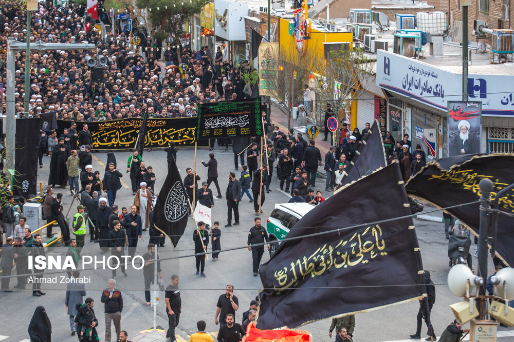 عزاداری سالروز شهادت حضرت علی(ع) در قم