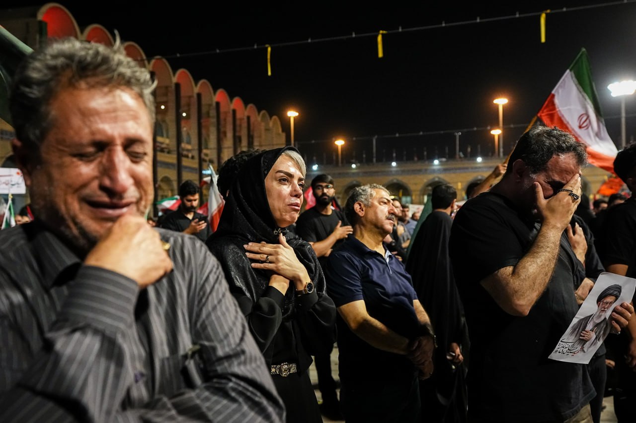 مراسم وداع با پیکر مطهر امام مجاهد شهید